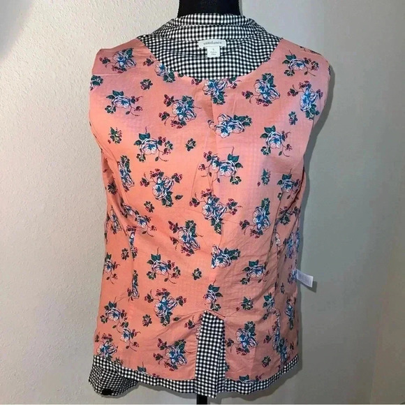 Sundance Women’s Embroidered Navy Gingham Tansy Blazer Size Small - Picture 10 of 16